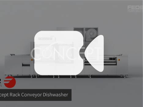 Fagor Concept Rack Conveyor Dishwasher Left Side Entrance CCO-180ICW