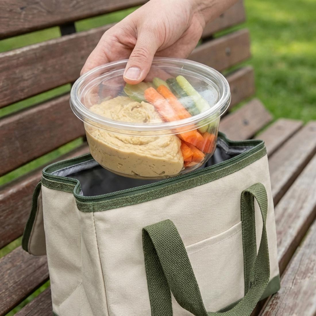 PakMax 117mm 8oz PET Deli Container - DELI-117-8C