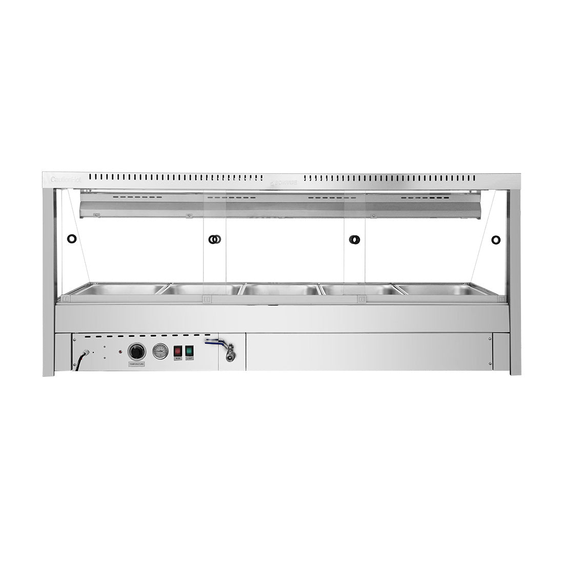 Bonvue Angled Countertop Wet and Dry Bain Marie BM17TC