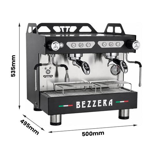 Bezzera Otto DE Auto-Foamer Espresso Machine - BZOTTOCDEAF2B