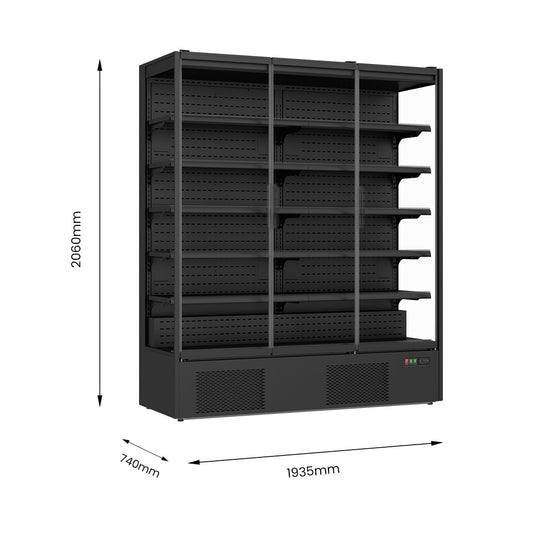 Thermaster Supermarket Panorama 3 Door Chiller Display - DC-187B