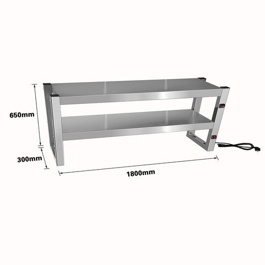 Benchstar Commercial Food Warmer with 10 Lamps – FW10L-182
