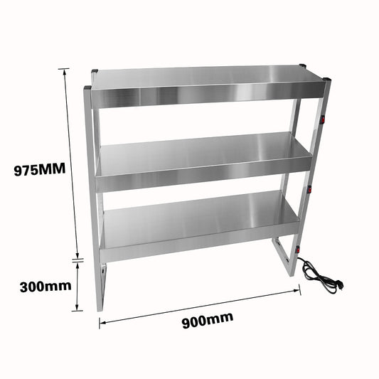 Benchstar Commercial Food Warmer with 6 Lamps – FW6L-093