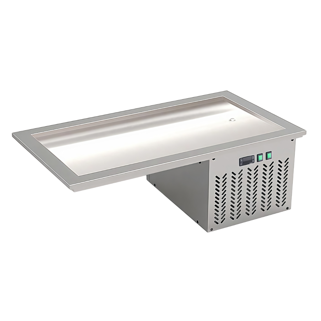 Thermaster 3×GN 1/1 Capacity Static Cold Bain Marie Trays - GN3-FA
