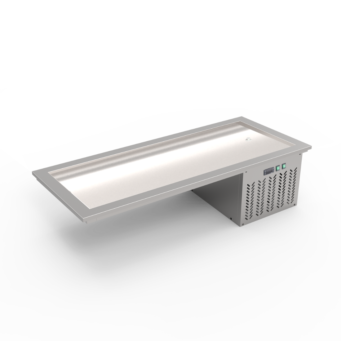 Thermaster 4×GN 1/1 Capacity Static Cold Bain Marie Trays - GN4-FA