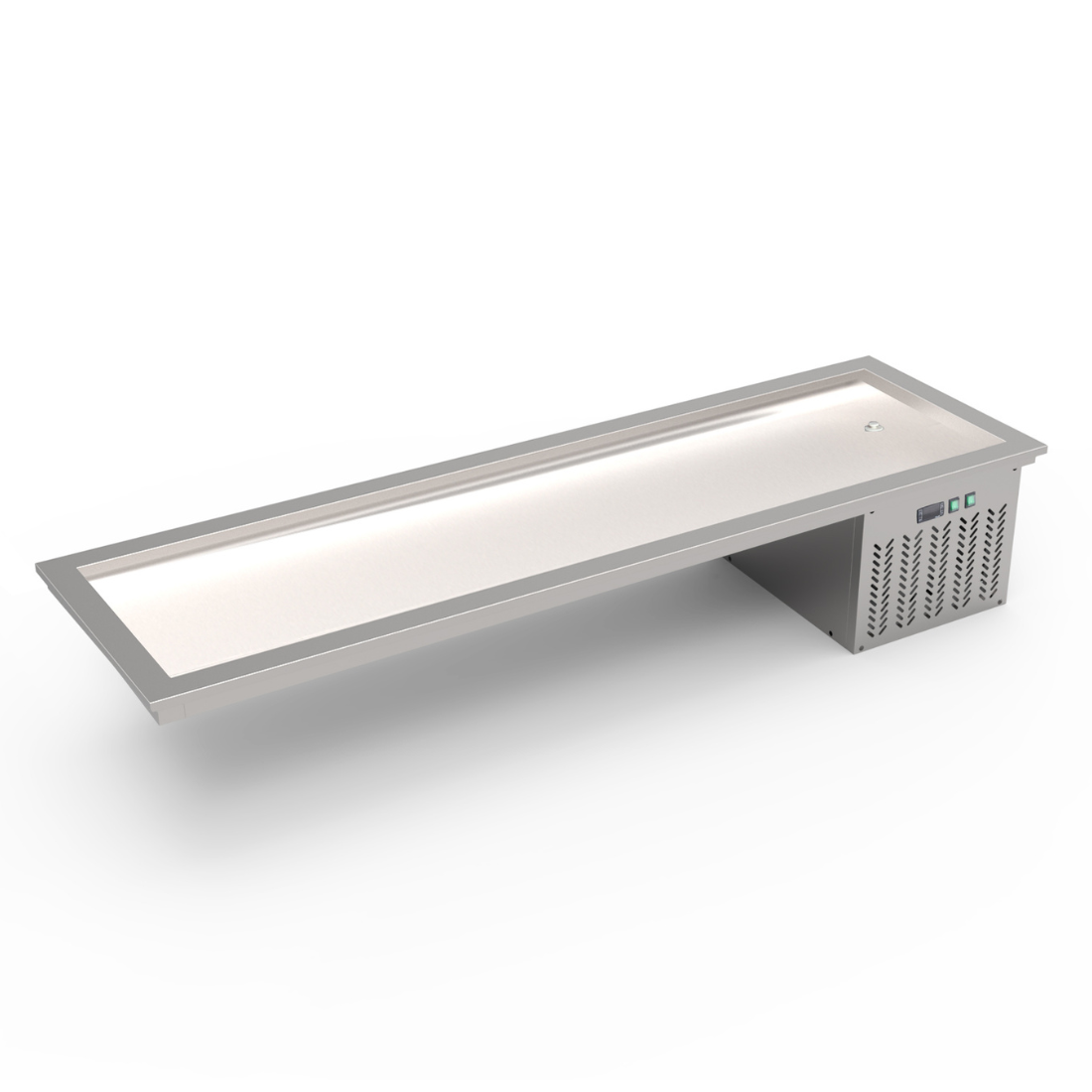 Thermaster 6×GN 1/1 Capacity Static Cold Bain Marie Trays - GN6-FA