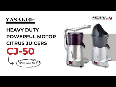 Yasaki Heavy Duty Powerful Motor Citrus Juicers CJ-50AC