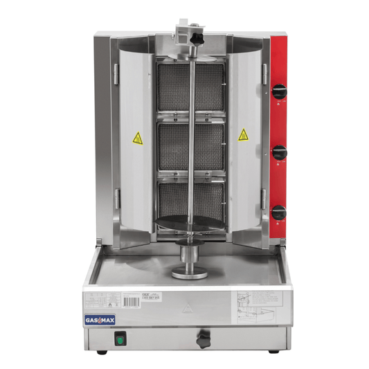 GasMax Semi-automatic 3 Burner NG Kebab Machine KB-3