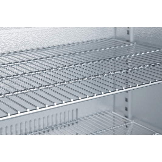 Thermaster Under Bench double Heated Glass Doors Bar Fridge/Cooler with heater switch - LG-208TD