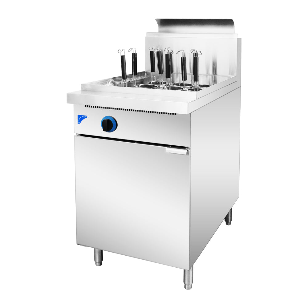 PC150-9 - V Pan Natural Gas 9 Baskets Pasta and Noodle Cooker