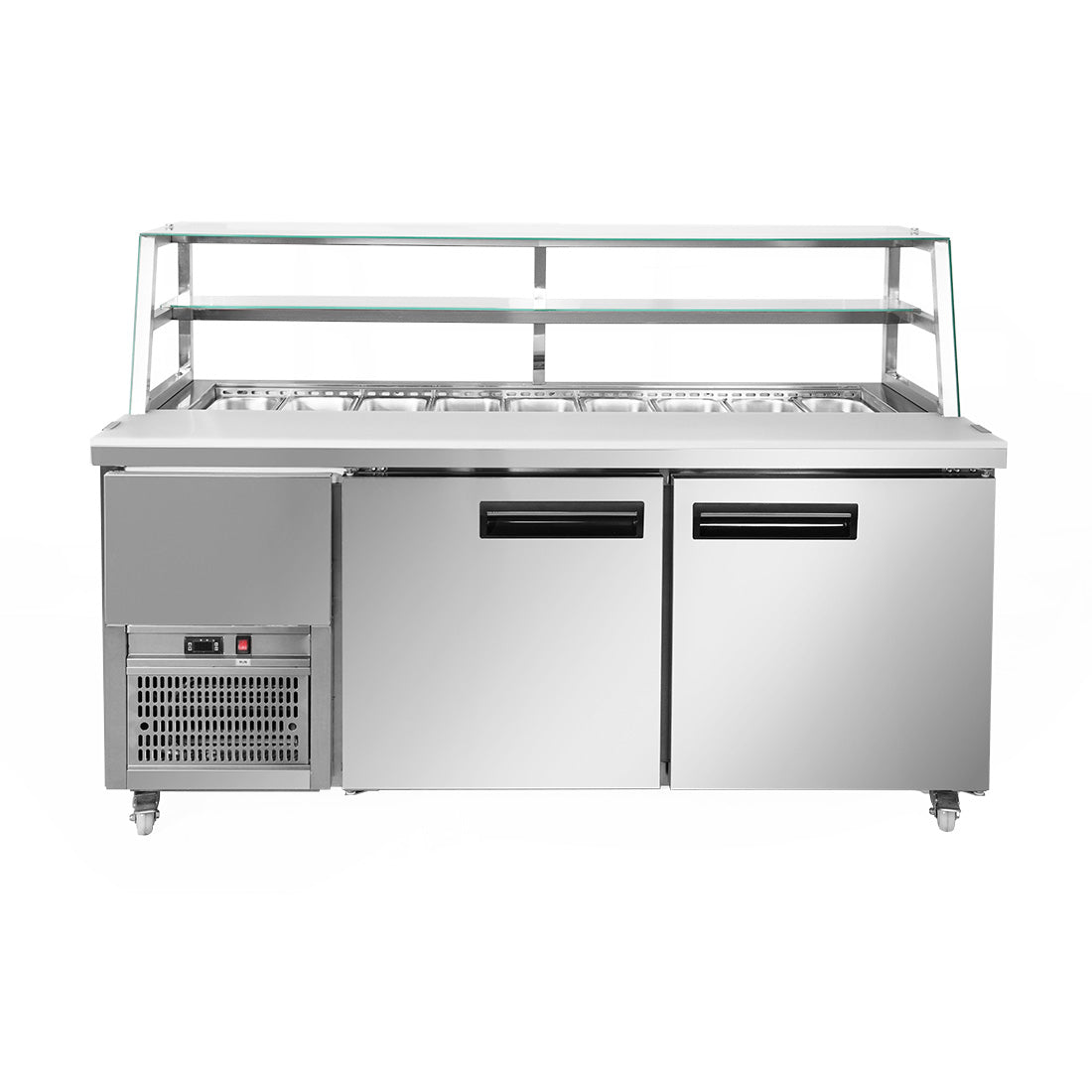 Thermaster two large door DELUXE Sandwich Bar - SCB/18