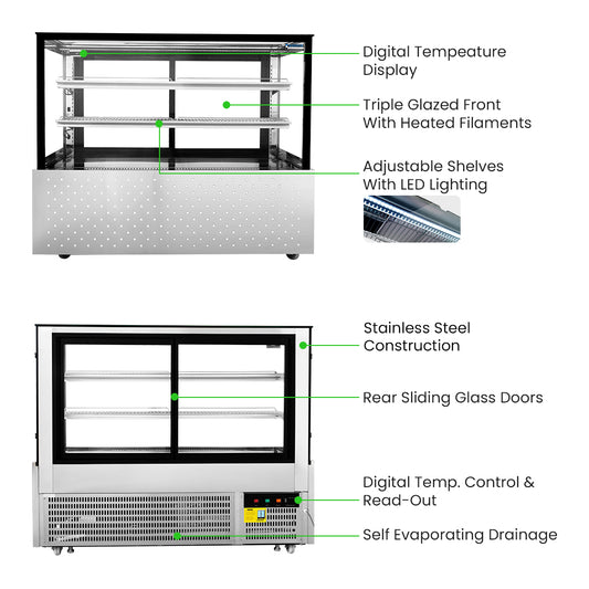 Bonvue Chilled Food Display - SG150FA-2XB