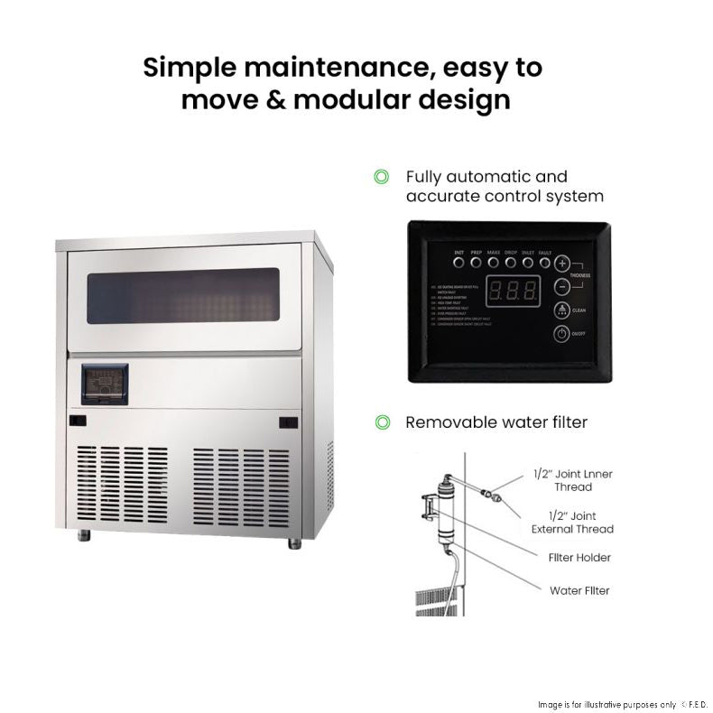 Blizzard Professional Ice Maker - SN-80C