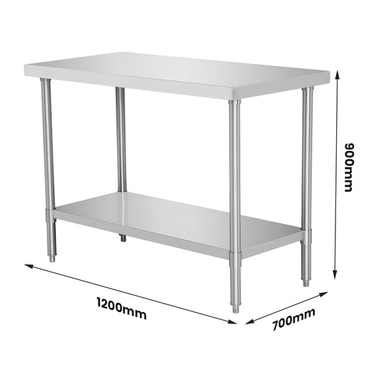 Modular System Stainless Steel Workbench - WB7-1200/A