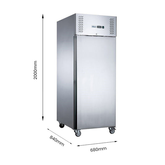 FED-X S/S Single Full Door Upright Fridge - XURC600SFV