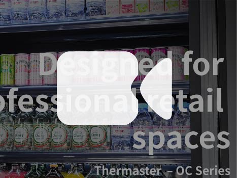 Thermaster Supermarket Open Beverage Display - OC-915B