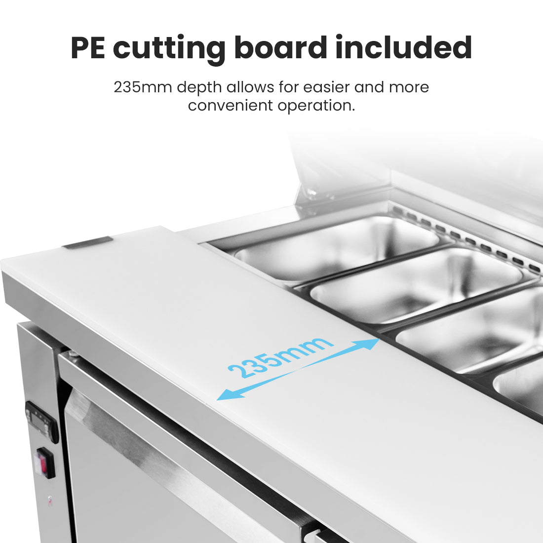 Thermaster two door Sandwich Bar - SLB120