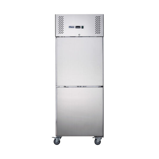 FED-X S/S Split Two-Door Upright Freezer - XURF650S1V
