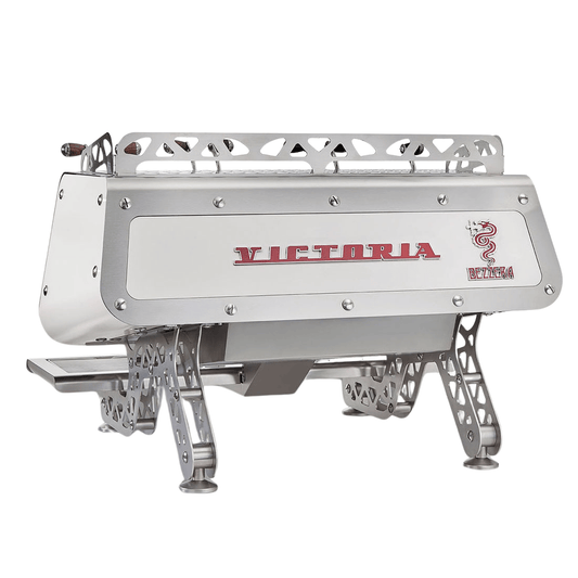 Bezzera VICTORIA White 2-Group Professional Espresso Machine - BZVICTORIA2W