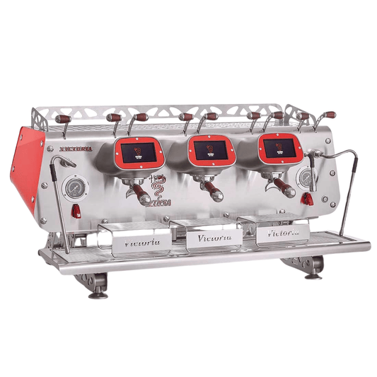 Bezzera VICTORIA Red 3-Group Professional Espresso Machine - BZVICTORIA3R