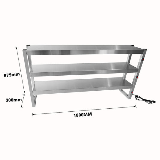 Benchstar Commercial Food Warmer with 15 Lamps – FW15L-183