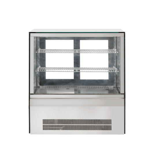 Bonvue counter top square glass cold food display - GN-660RT