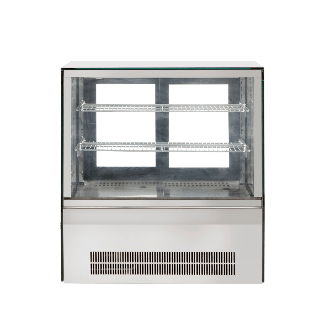 Bonvue counter top square glass cold food display - GN-660RT