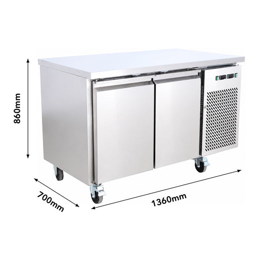 Thermaster Dual-Temperature GN Counter Refrigerator – GN2100DT 