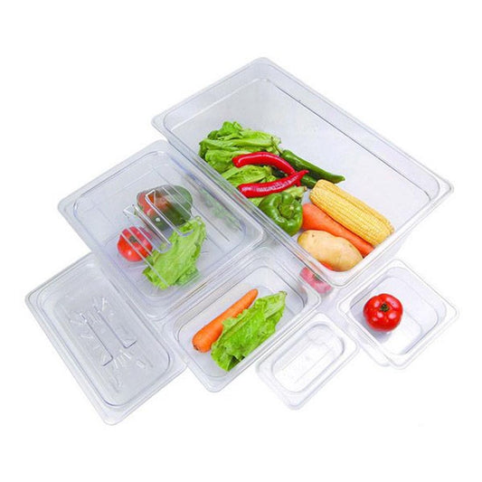 Modular System Clear Poly 1/9 x 65 mm Gastronorm Pan - JW-P192