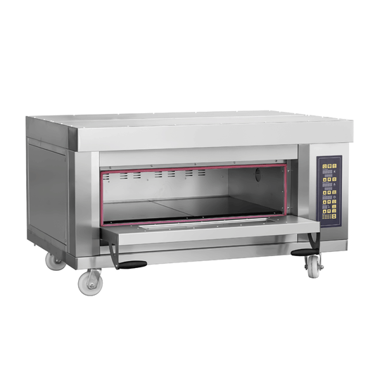 BakerMax Stackable Electric Deck Bakery Oven with steam- ME2ST-1D