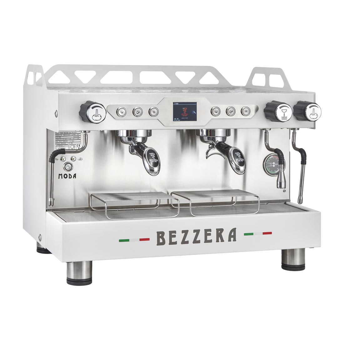 Bezzera 2 Group Moda DE PID Espresso Machine - BZMODAPID2W