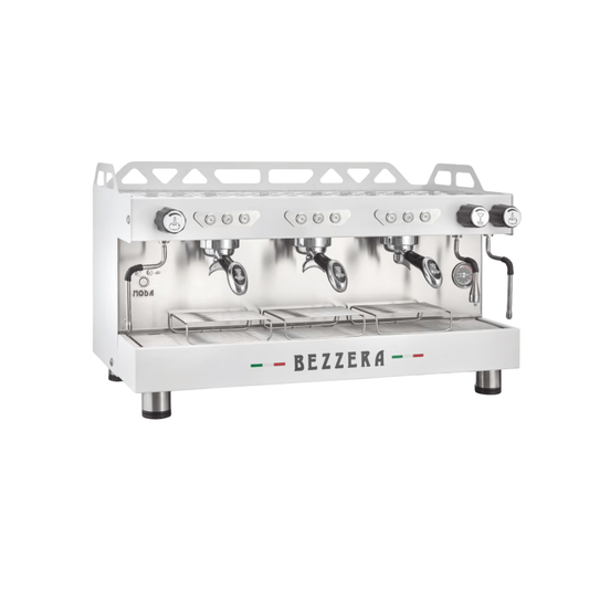 Bezzera MODA DE 3 Group Espresso Machine White - MODADE3W