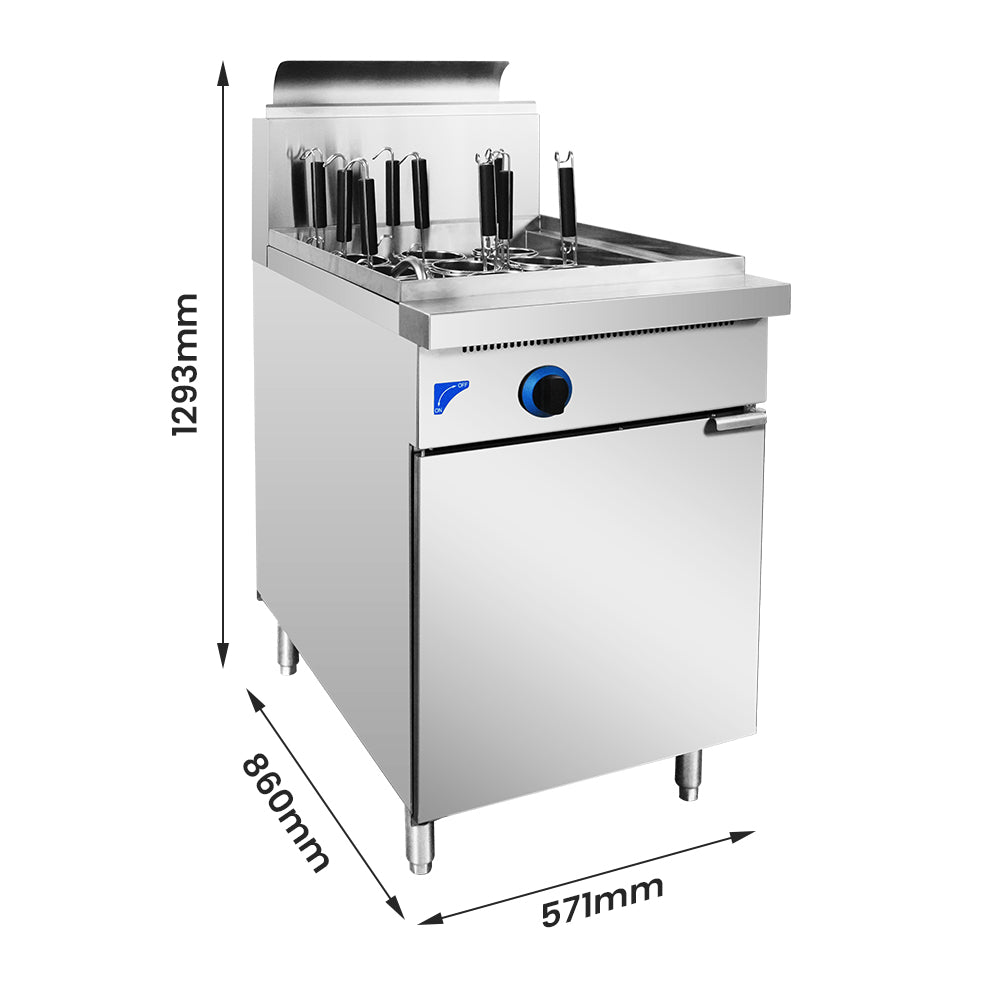 Gasmax V Pan LPG 9 Baskets Pasta and Noodle Cooker - PC150-9LPG