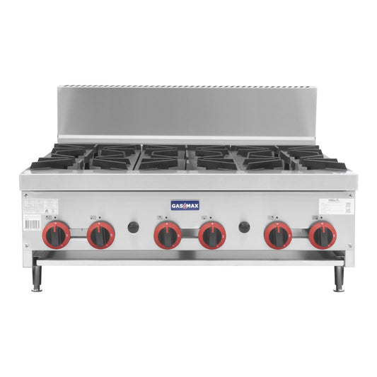 Gasmax Gas 6 Burner Cook Top  RB-6E