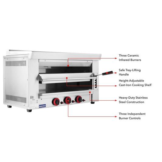 Gasmax Heavy Duty Natural Gas Salamander REB-03E