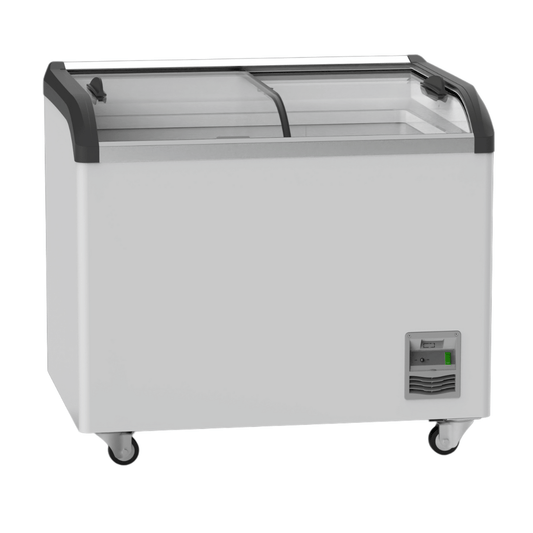 Thermaster Heavy Duty Supermarket Glass Sliding Lid Freezers 306L - SD-306K