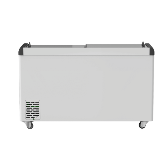 Thermaster Heavy Duty Supermarket Glass Sliding Lid Freezers 446L - SD-666K