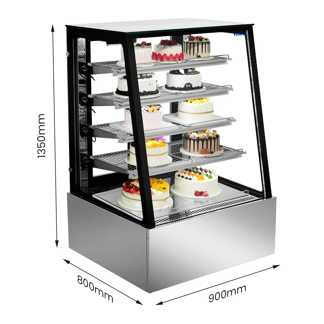 Bonvue Deluxe Chilled Display Cabinet - SLP830C