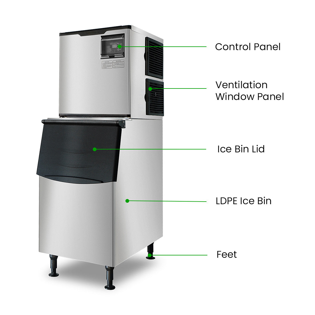 Blizzard Ice Maker Air-Cooled - SN-1000P