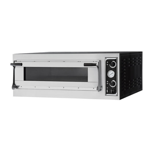 BakerMax Pizza Ovens Electric Single Deck  6 x 35cm - TP-2-1-SD