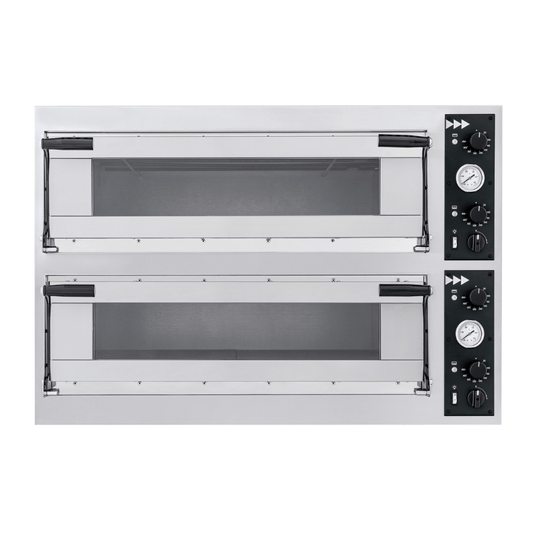 BakerMax Pizza Ovens Electric Single Deck  6 x 35cm - TP-2-1-SD