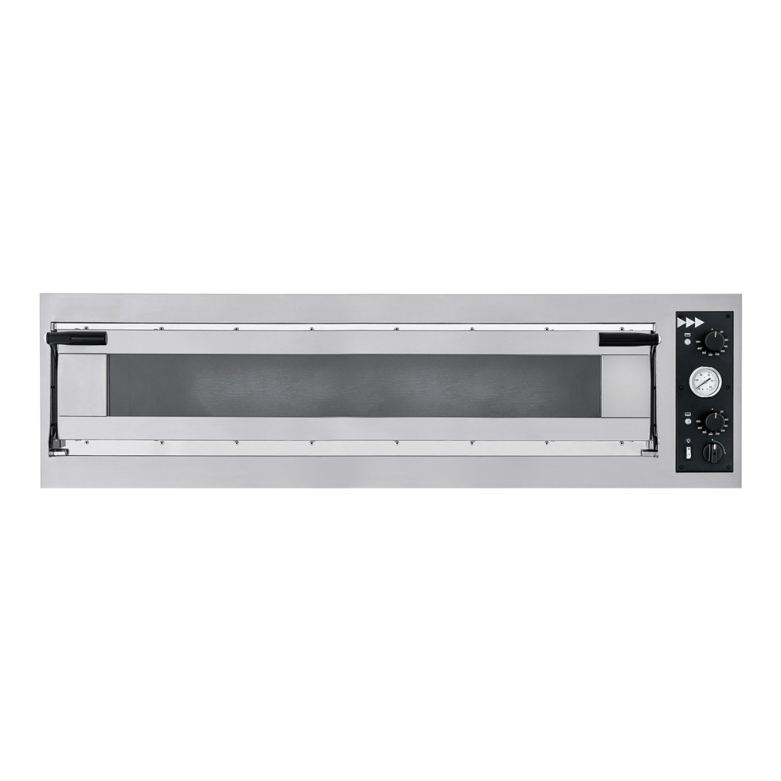 BakerMax Electric Pizza Ovens Single Deck 4 x 40cm - TP-2-1