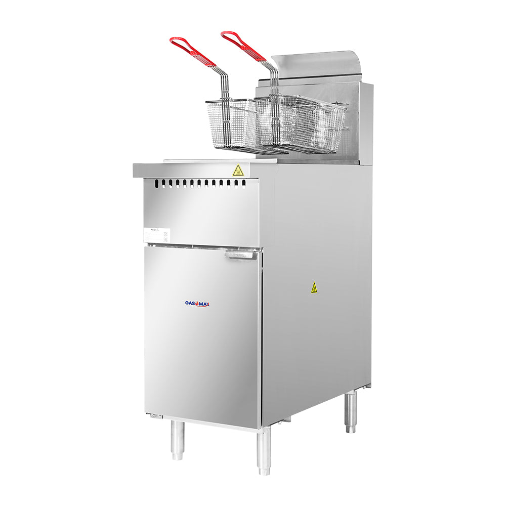 Gasmax V Pan Natural Gas Deep Fryer - VP122
