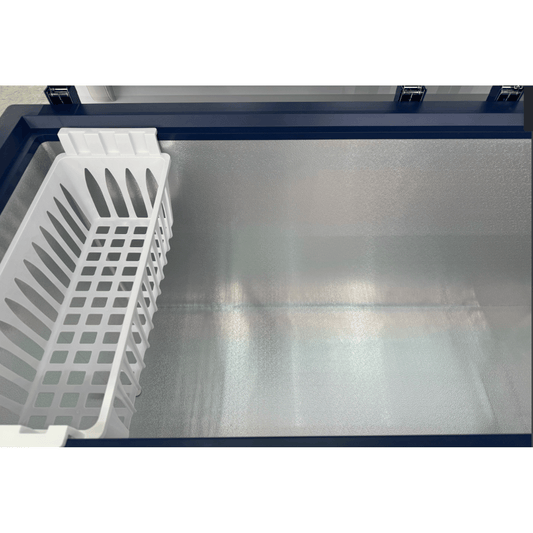 Thermaster 336L Chest Freezer with Flat Glass Sliding Lids - WD336G