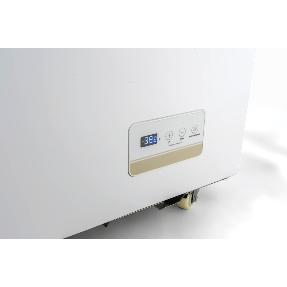 Thermaster 396L Chest Freezer with Flat Glass Sliding Lids - WD396G