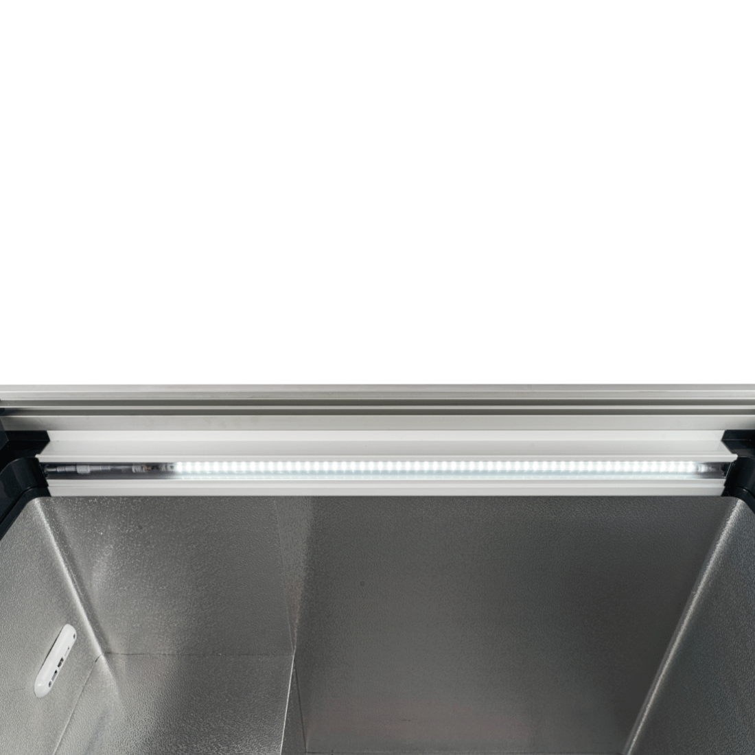 Thermaster 396L Chest Freezer with Flat Glass Sliding Lids - WD396G